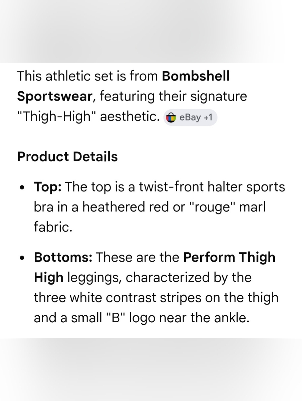 Bombshell Sportswear Dragonfly Bra + Matching Pants Set - Picture 11 of 13